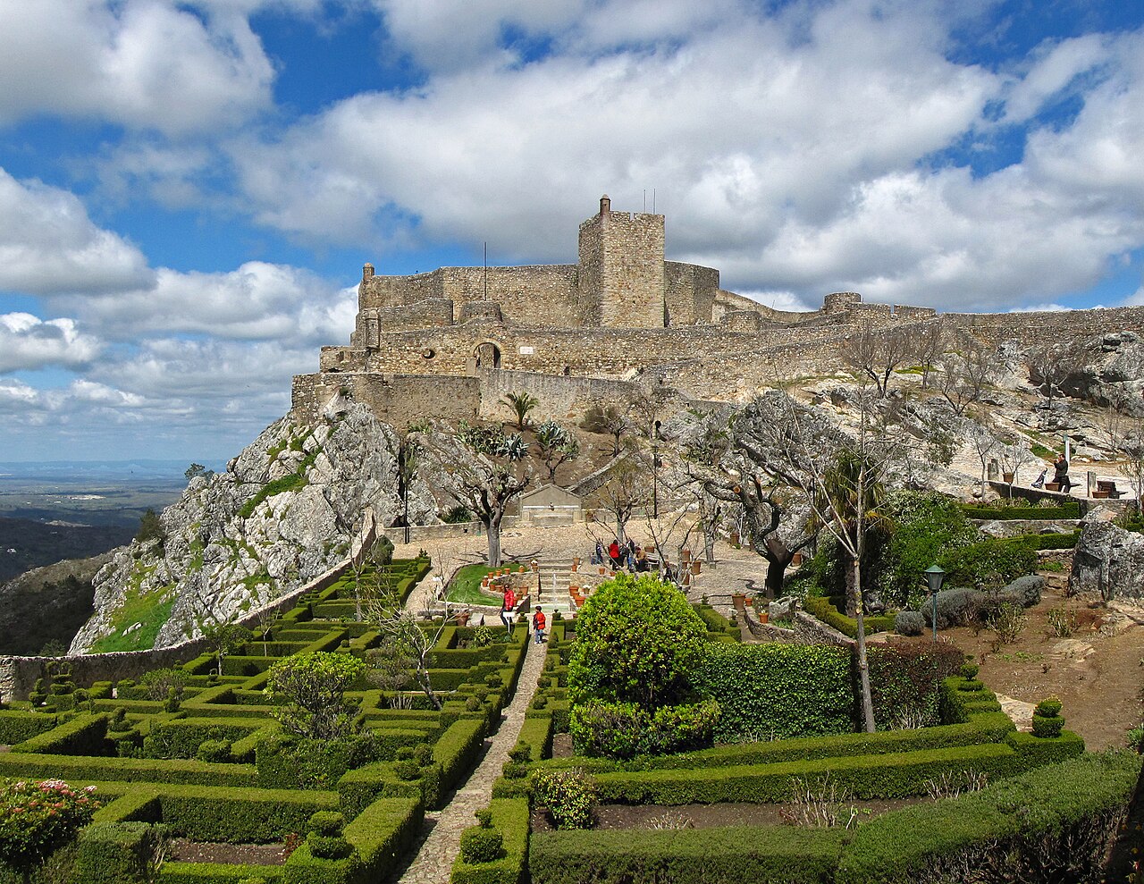 Marvão, gniazdo orła nad granicą