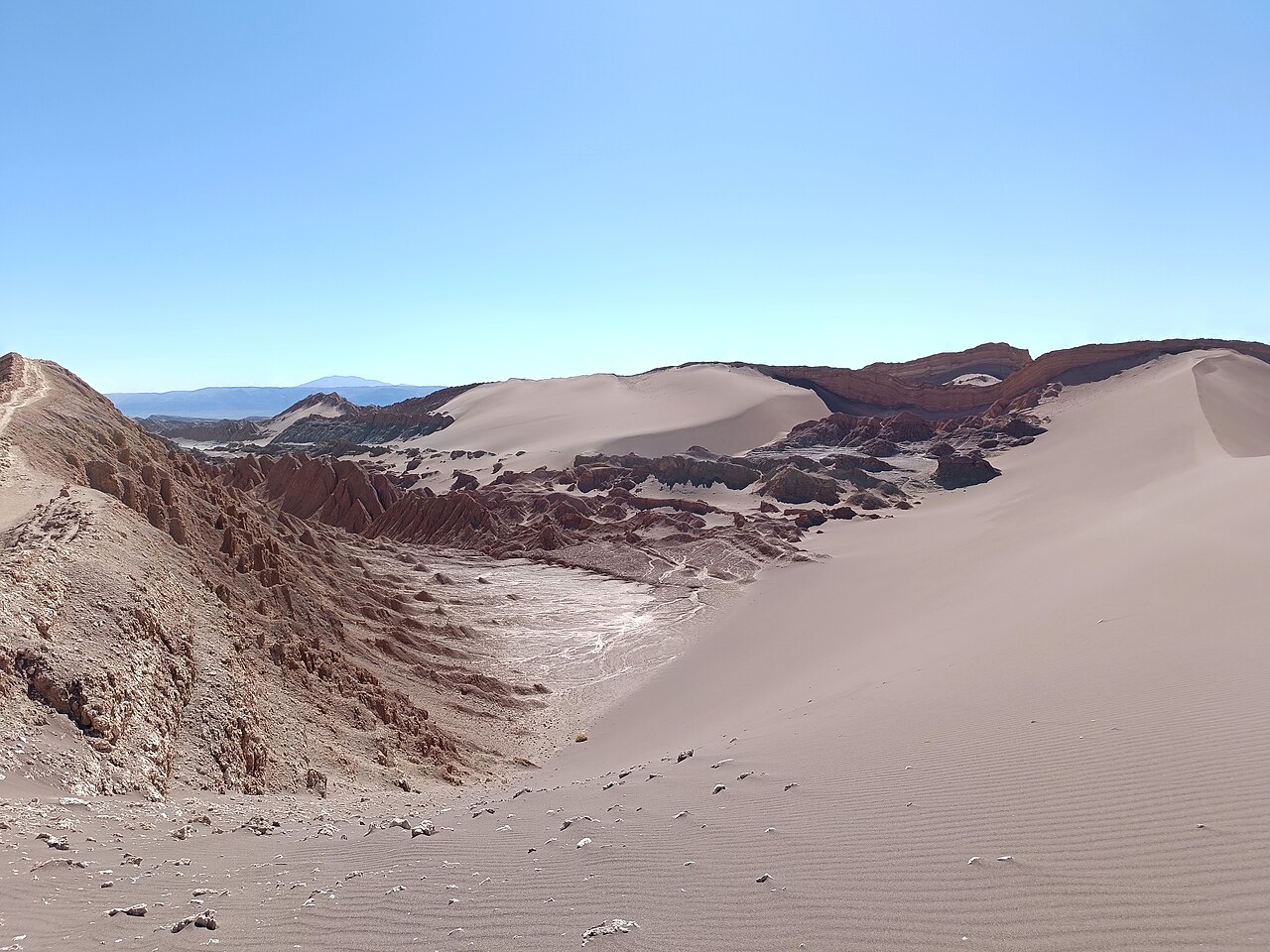 Valle de la Luna (Dolina Księżycowa) koło San Pedro de Atacama