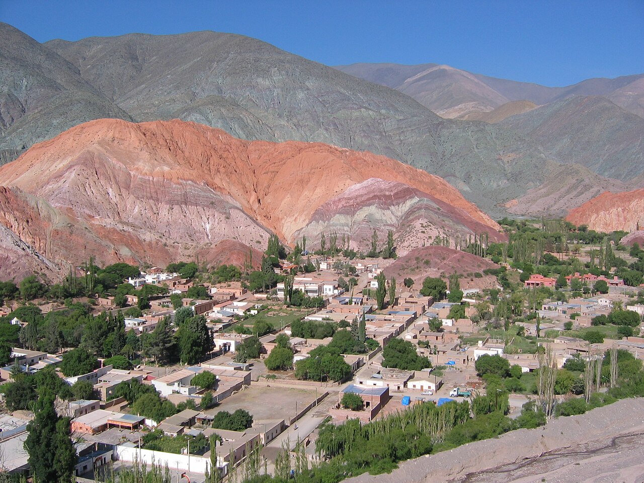 Cerro de los Siete Colores nad Purmamarcą