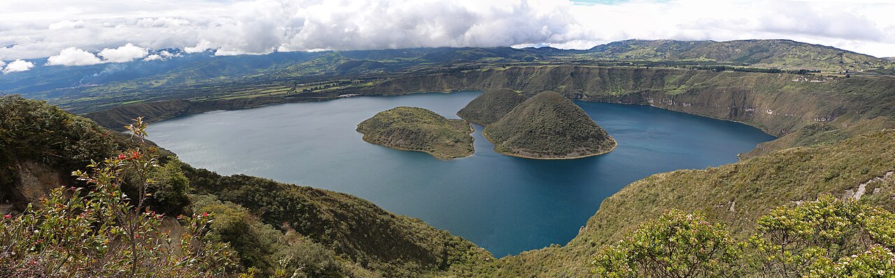Laguna Cuicocha i Otavalo