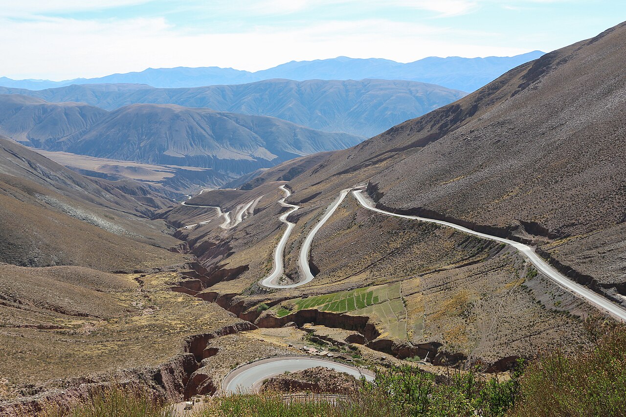 Paso de Jama: z Purmamarki przez Salinas Grandes i Susques do San Pedro de Atacama (RN52, CH-27)