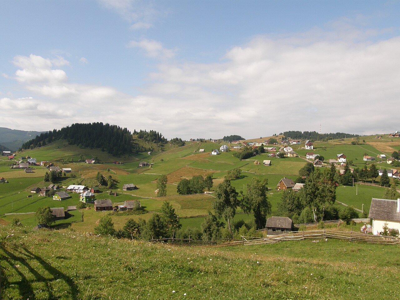 Korytarz Rucăr – Bran: Câmpulung – Rucăr – przełęcz Giuvala – Bran (DN73)