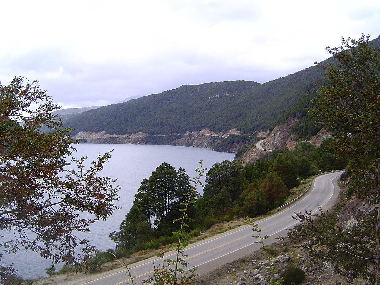 Ruta de los Siete Lagos: Ruta 40 z San Martín de los Andes do Villa La Angostura (RN40)