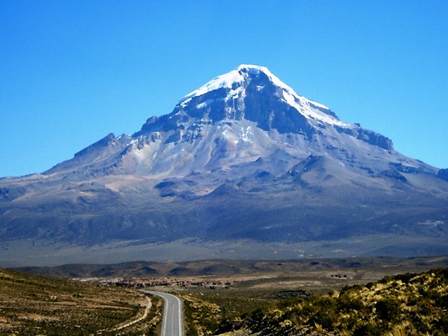 Z Sajamy przez Chungará do Arica: zjazd z altiplano nad Pacyfik (F4, CH-11)
