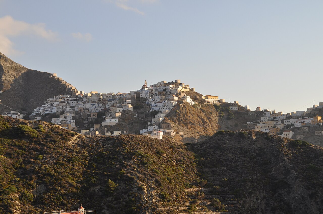 Karpathos: Pigadia – Aperi – Spoa – Olympos, górska droga na północ wyspy