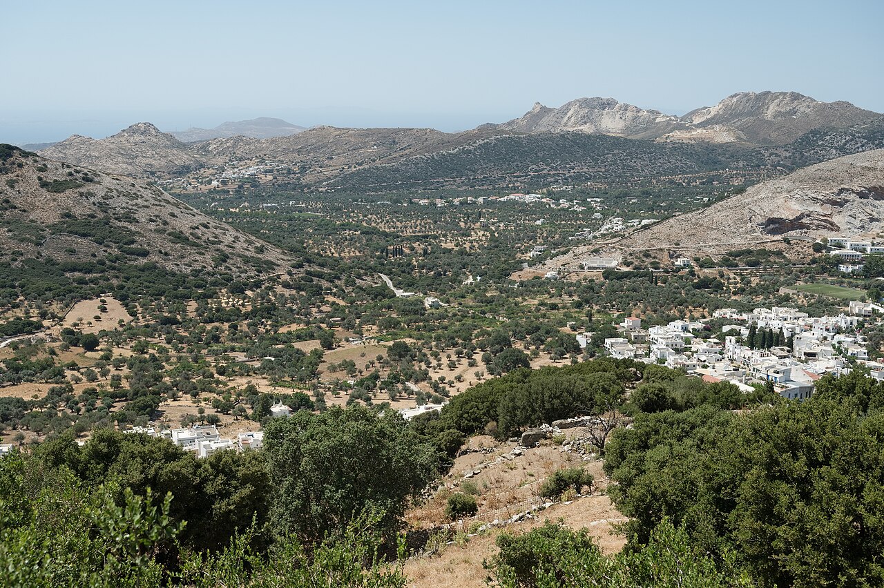 Naksos: górska pętla Chora – Chalki – Apiranthos – Apollonas i powrót wybrzeżem
