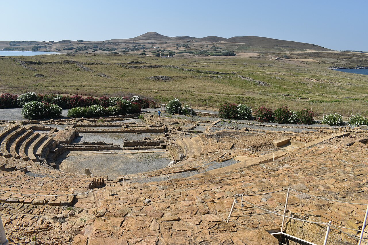 Lemnos (Limnos): Hefajstia i Kabirion