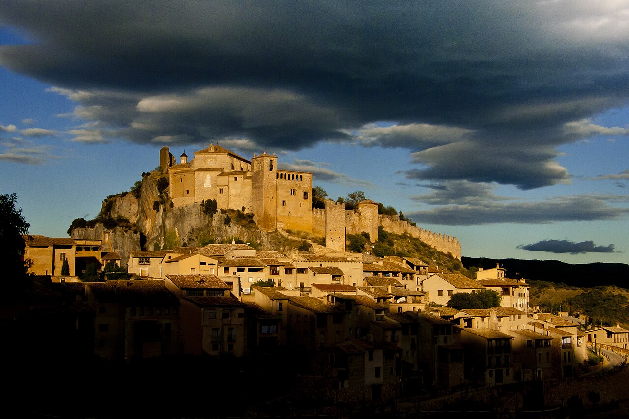 Alquézar i kanion río Vero
