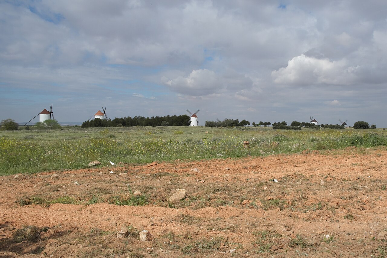 Mota del Cuervo i Castillo de Belmonte
