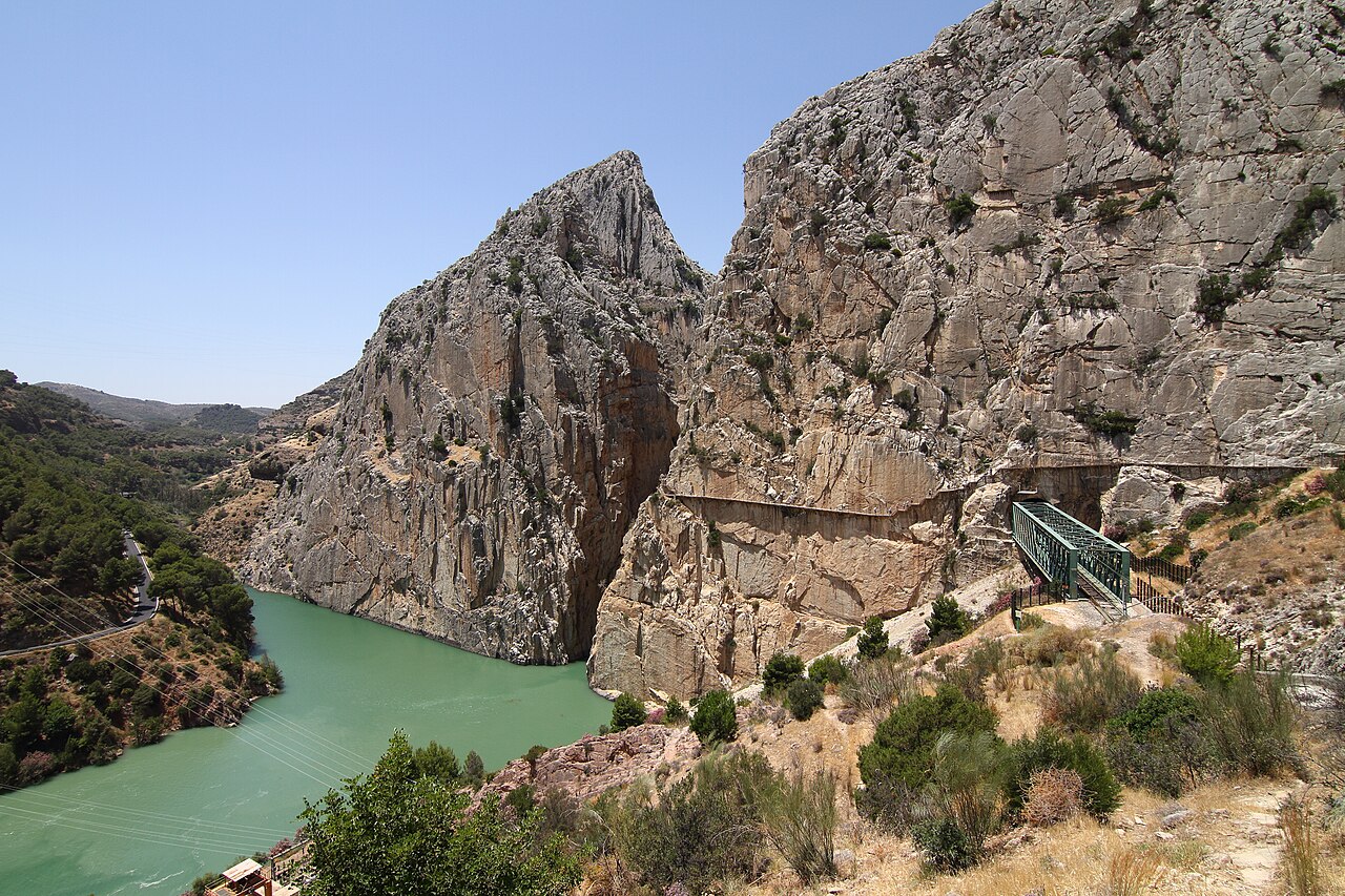 Caminito del Rey: kładki w wąwozie Desfiladero de los Gaitanes