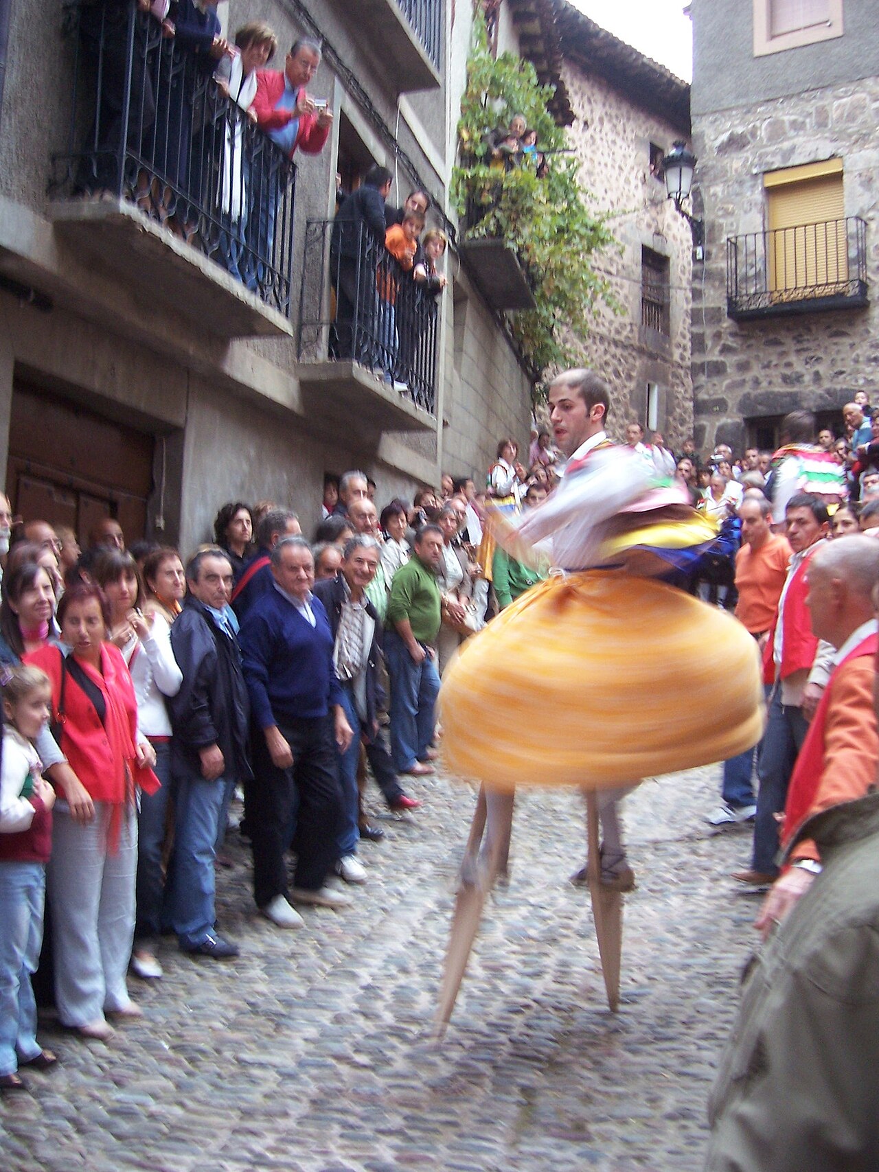 Anguiano i Danza de los Zancos
