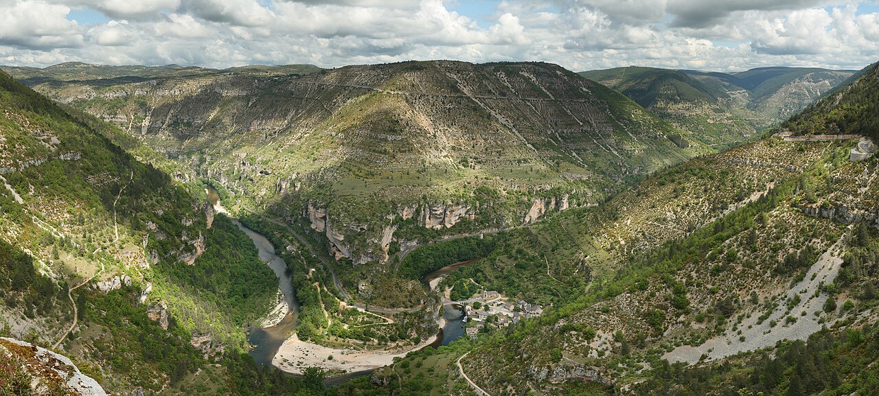 Gorges du Tarn (wąwóz Tarnu) i Sainte-Enimie
