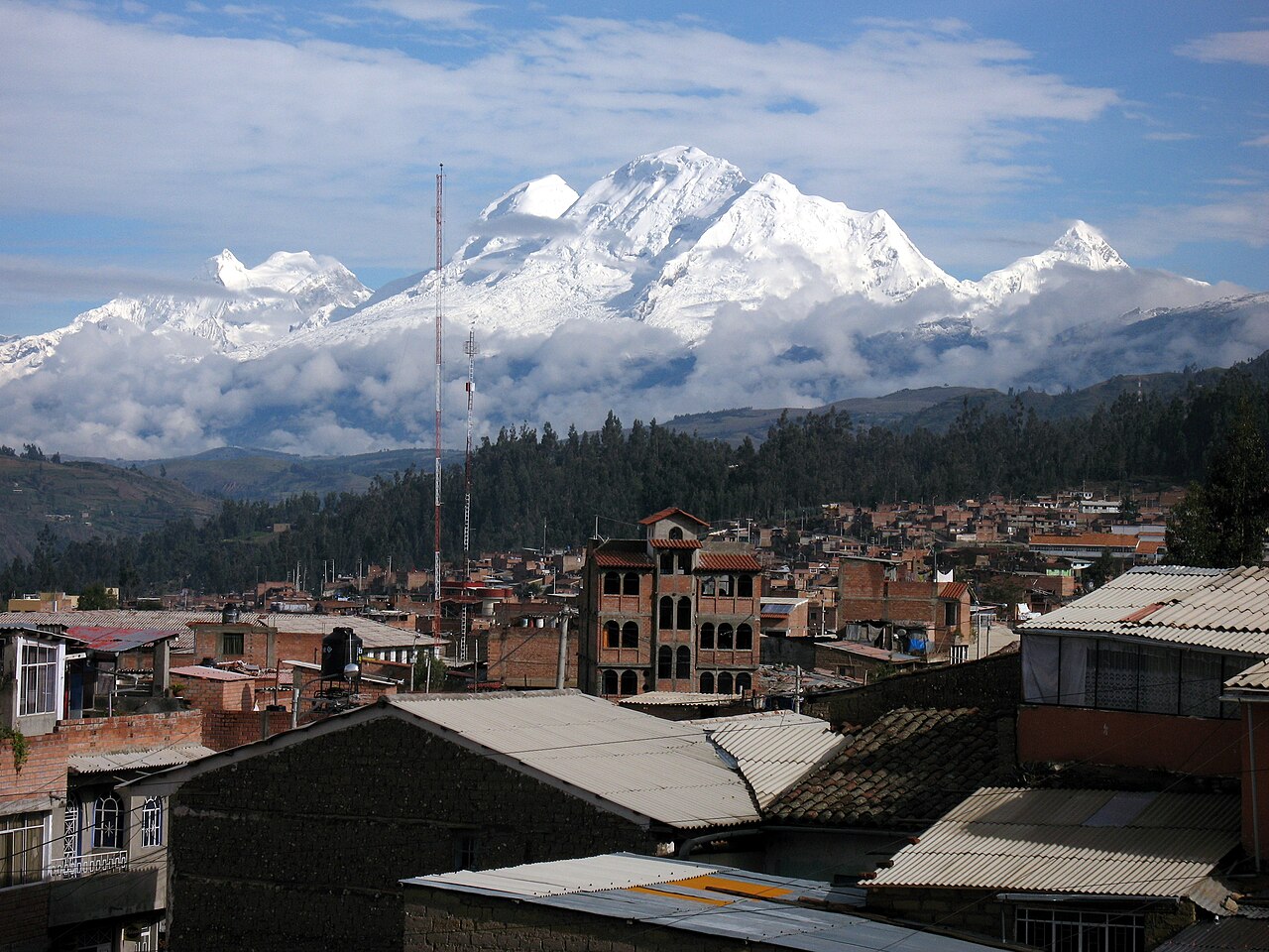 Huaraz: baza pod Cordillera Blanca