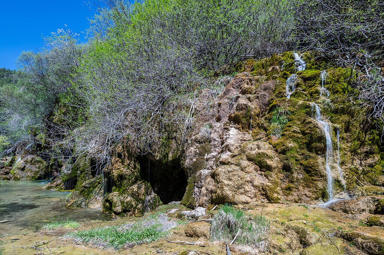 Nacimiento del Río Cuervo (źródło rzeki Cuervo), Serranía de Cuenca